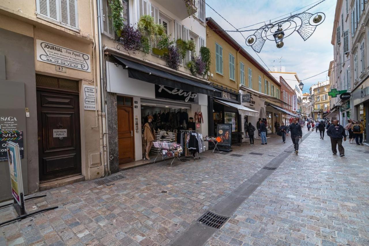 Romantic And New Apartment In The Famous Rue Meynadier In The Supercentre Of Cannes Exterior foto